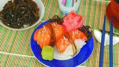 Суши с морским карпом
