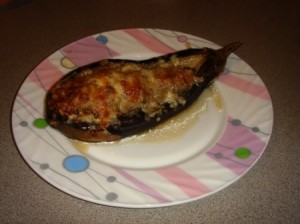 баклажаны с шампиньонами