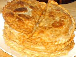 Чебуреки с мясным фаршем