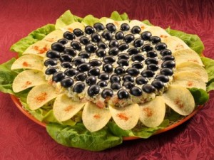 Салат "Подсолнух"