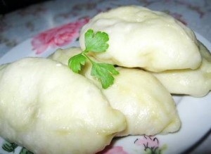 Паровые пирожки с капустой