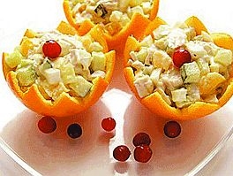 Курица в апельсинах