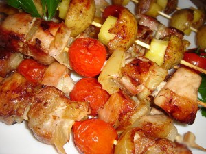 Шашлык из рыбы1