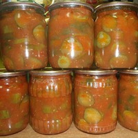 Огурцы в томате