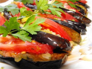 Пряные баклажаны