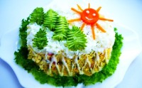 Салат «Мороз и солнце»