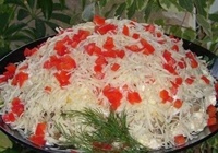 Салат "Кучеряшка"