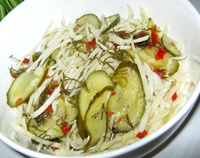 Салат с капустой "Весна"