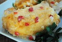 Рецепт курицы под сливочным соусом