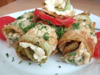рулетики из кабачка