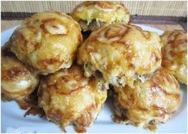 Стожки с мясным фаршем