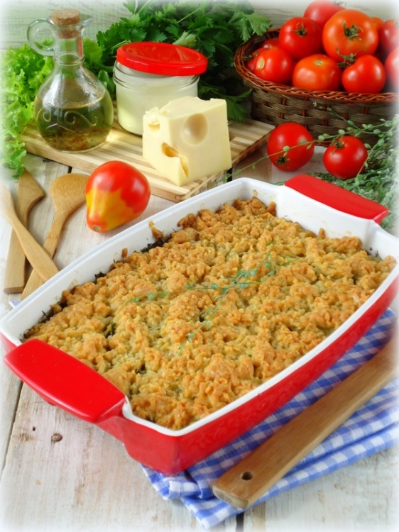 кабачковый крамбл