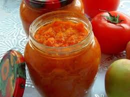 Аджика с яблоками
